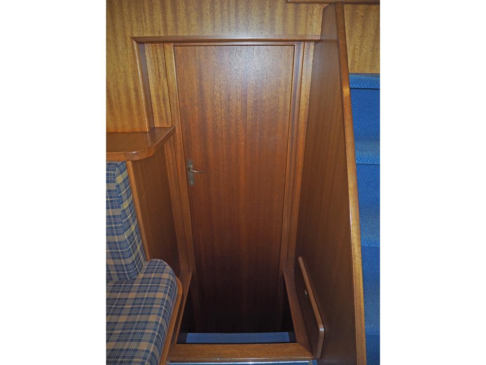 Achterkajuit, Accommodatie